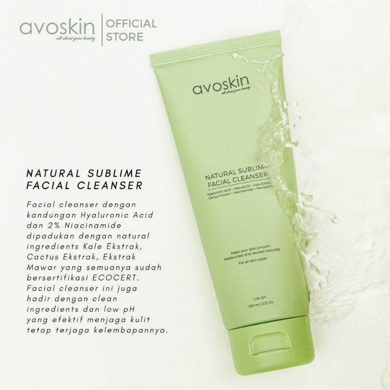 Avoskin Natural Sublime Facial Cleanser