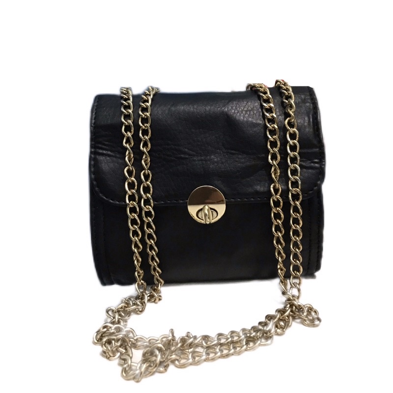 Tas kulit ala chanel no brand cantik