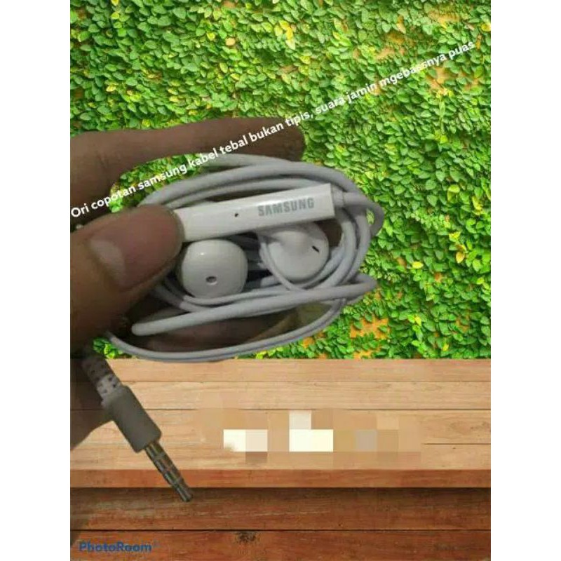 hf headset ori copotan Handsfree copotan kabel gede