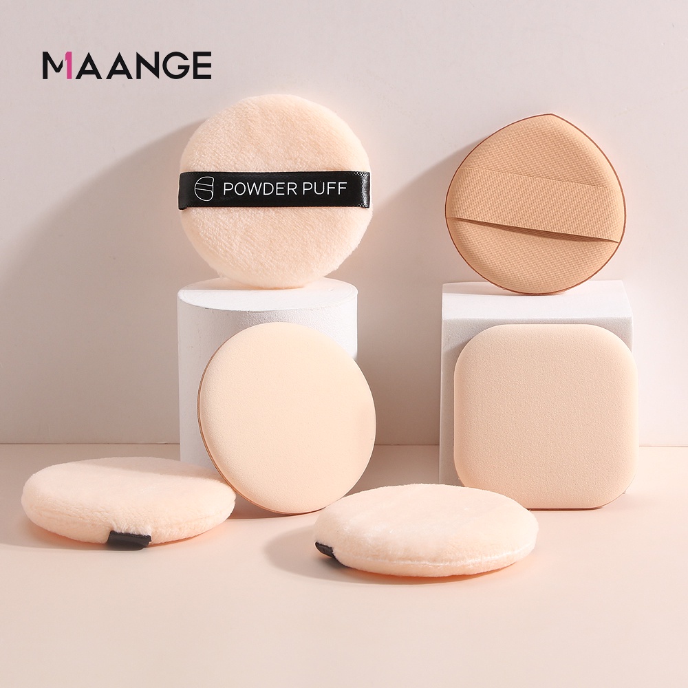 MAGEFY 6 Pcs/Box Powder Puff Foundation Soft Concealer BB Cream Air Cushion Makeup Sponge 5900