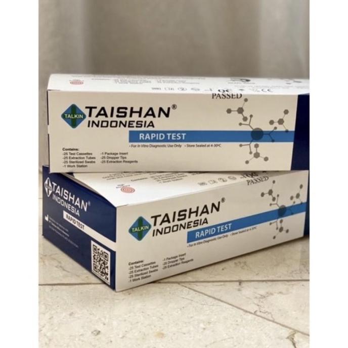 READY STOCK TAISHAN ANTIGEN SWAB ISI 25 ORIGINAL SDFHG5646