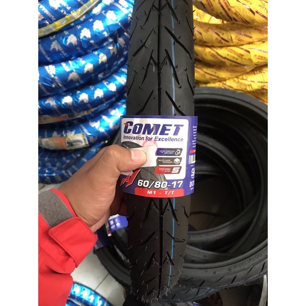ban drag comet M1 depan belakang ukuran 50/90 ring 17, 60/80 ring 17, 70/80 ring 17. ban racing here