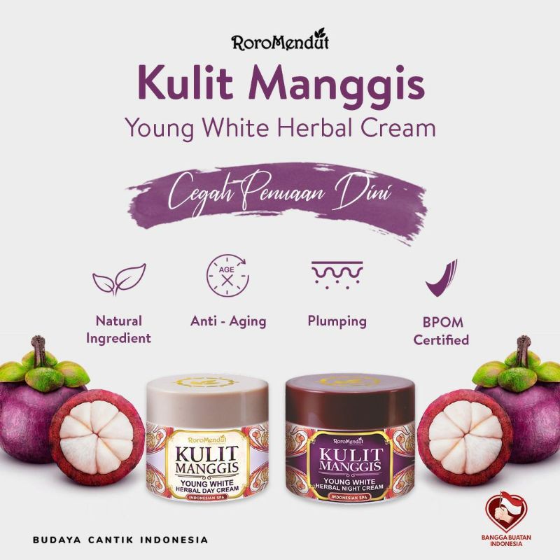 READY STOCK Roro Mendut Paket Premium Anti Aging Kulit Manggis Skincare Breakout