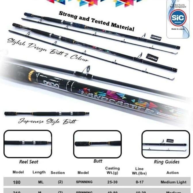 TERBARU JORAN PANCING DAIDO LANDCASTER UNTUK LAUT TERMURAH