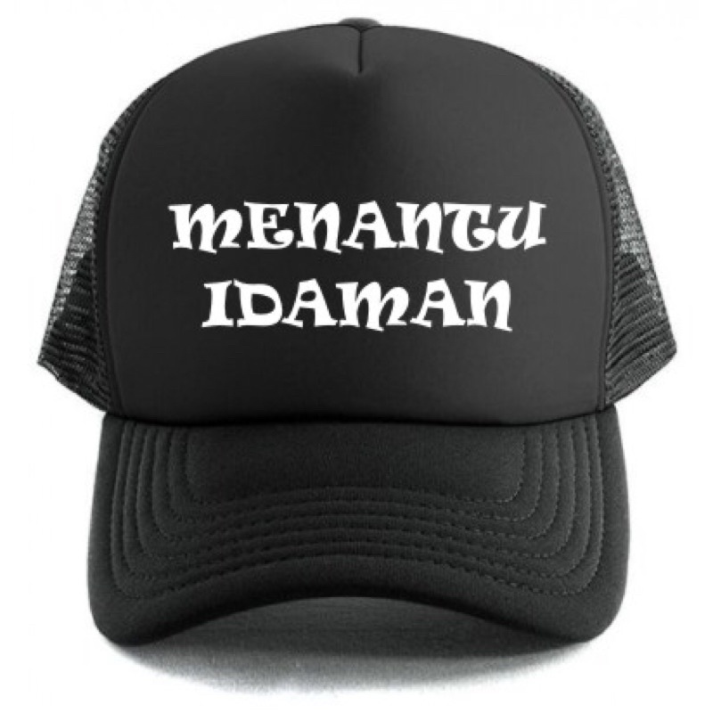 COD Custom Topi Trucker MENANTU IDAMAN