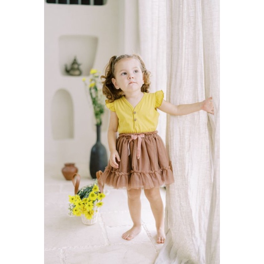 BOHOPANNA - RUFFLE TOP BOHOPANNA - BAJU ANAK - ATASAN ANAK-5