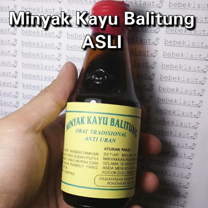 HERBAL PENUMBUH RAMBUT ANTI UBAN MINYAK KAYU BALITUNG