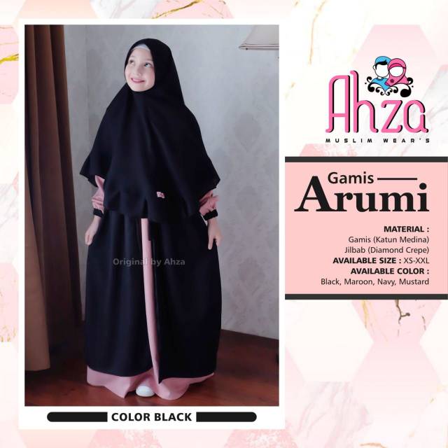 GAMIS ANAK ARUMI by AHZA/ DRESS / FASHION ANAK