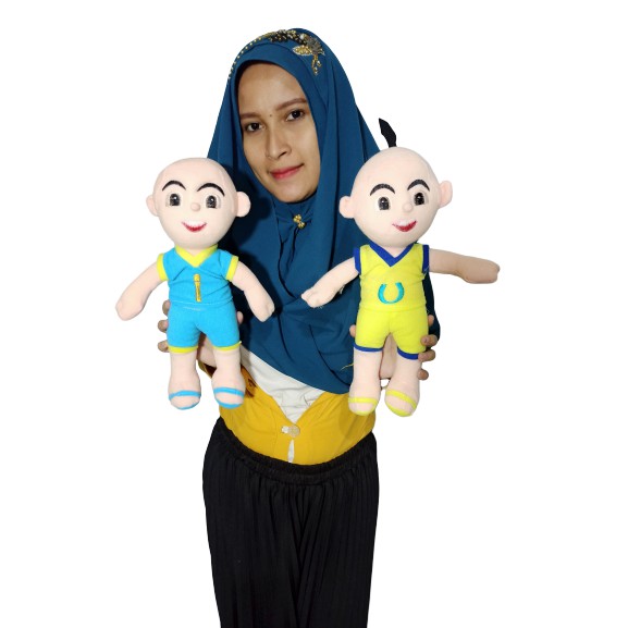 Boneka 1 SET UPIN DAN IPIN dapat 2 boneka ya