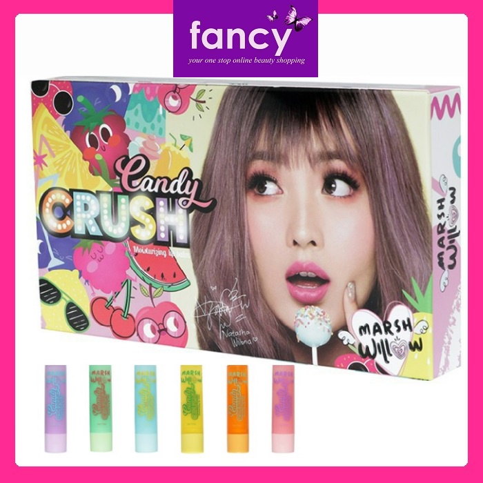 [SATUAN] Marshwillow Candy Crush Lip Balm by Natasha Wilona - Pelembab Bibir