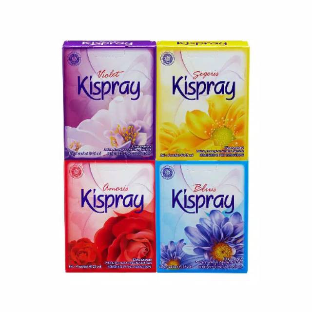 Kispray Kemasan Dus - isi 4x Sachet 21ml