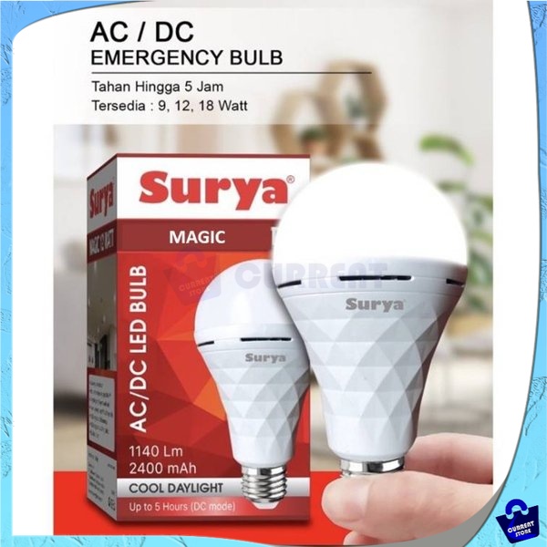Lampu Bohlam LED Emergency SURYA MAGIC