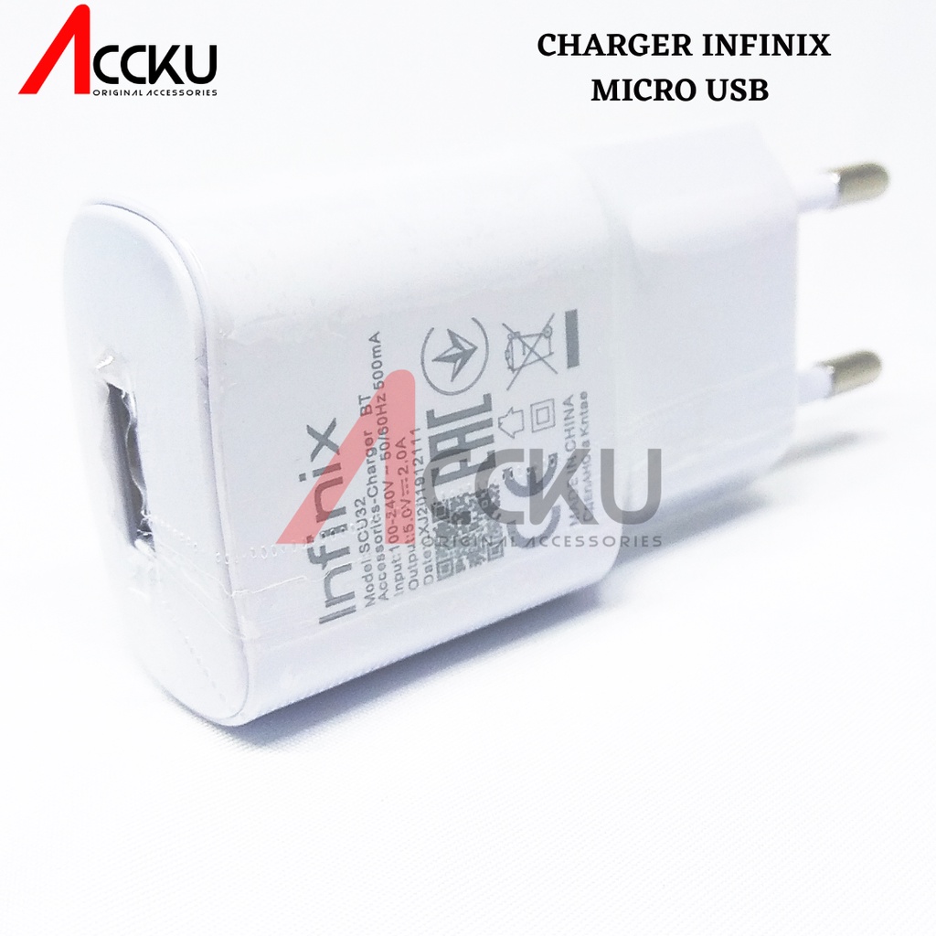 Charger/ Travel Charger/ TC Infinix Smart 5/ 10/ Hot 8/ hot 9 Play/ Hot 10 Play Micro USB