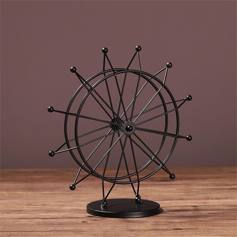 Populer Ferris Wheel Model Kreatif Dapat Diputar Nordic Desktop Ornamen