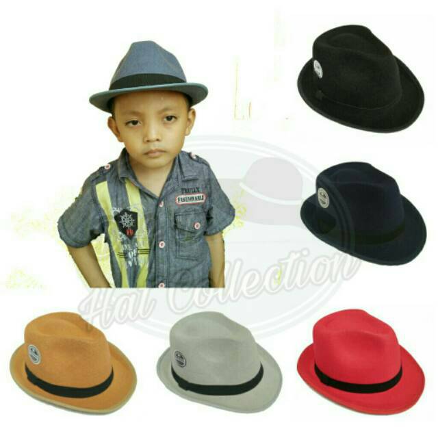 Topi Fedora Tompi Jazzy Anak