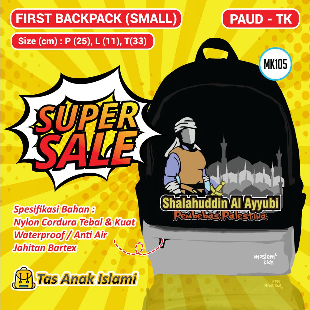 Tas Anak Sekolah Tas Ransel Tas Ransel Small Backpack Anak Karakter Islami