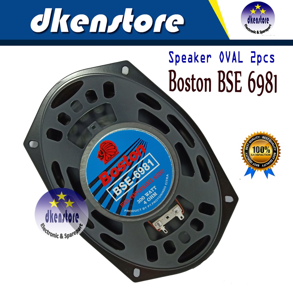 Speaker Mobil Oval BSE 6981 sepasang BSE6981 Boston Carman