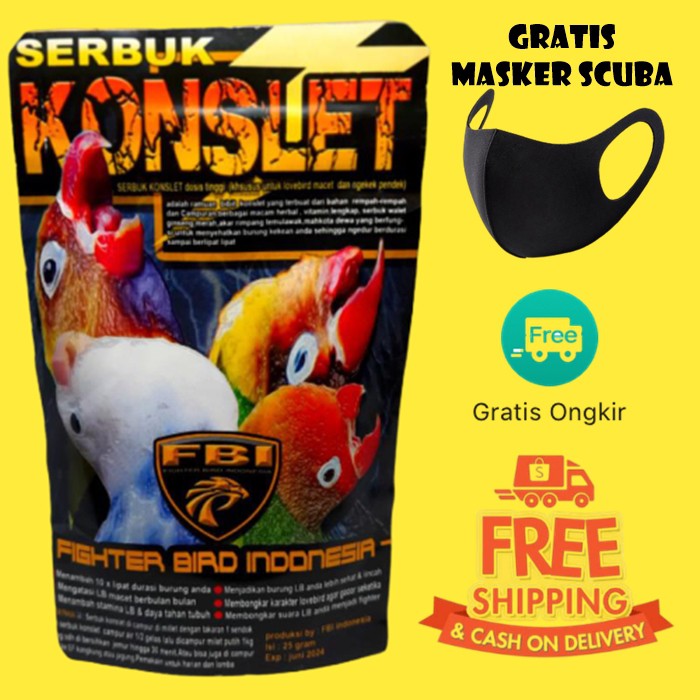 Pakan burung love bird SERBUK KONSLET BB01 pakan burung lovebird, pakan lovebird | Pakan konslet