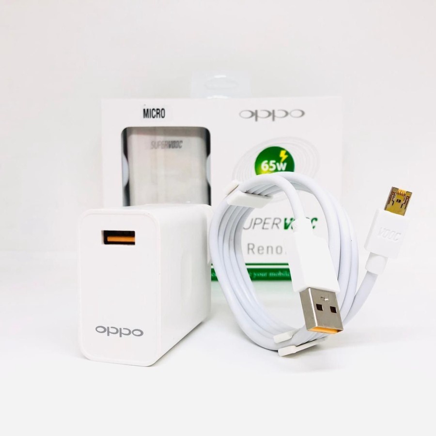 CHARGER FAST CHARGING OPPO ORIGINAL FOR MICRO &amp; TYPE C // CHASAN SUPER VOOC RENO 7 PRO - BDC