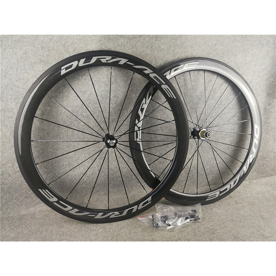 Jual Dura ace Wheelset 50mm c50 Wheels Hubs Spokes Nipples Skewers