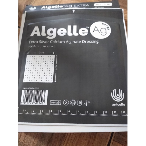 algelle ag extra silver calsium alginite dressing