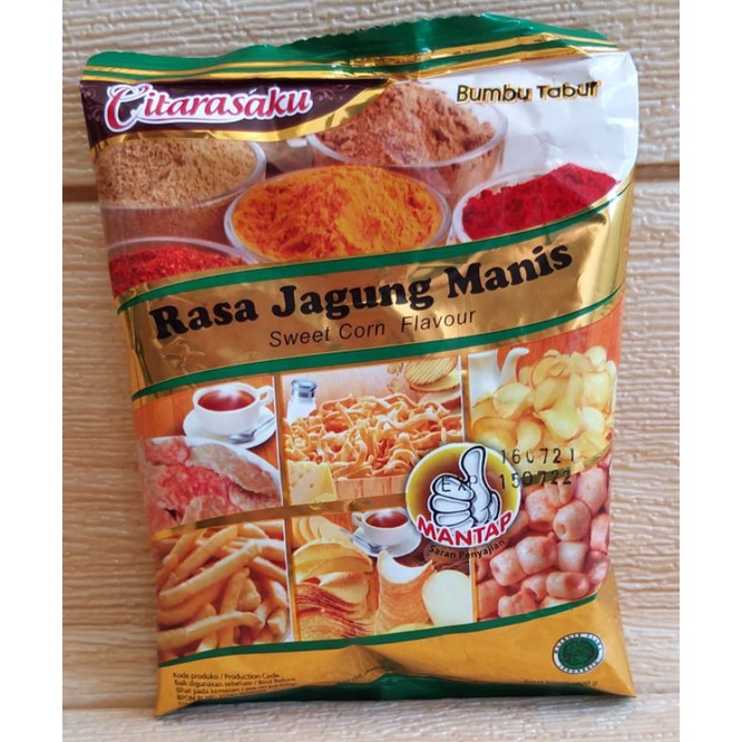 ✔MURAH Bumbu Tabur  Rasa Jagung Manis 100gr Halal MUI / Citarasaku Bumbu Tabur