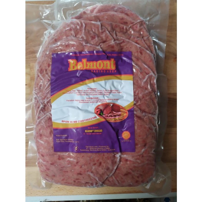 

Belmont Daging Sapi Iris Asap/Smoked Beef 500 gr