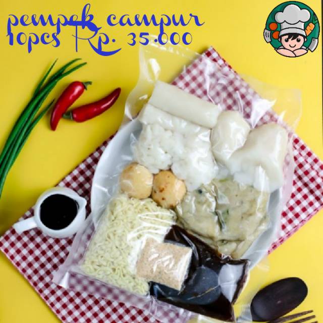 

Pempek Palembang asli ikan tenggiri,halal dan di jamin nagih