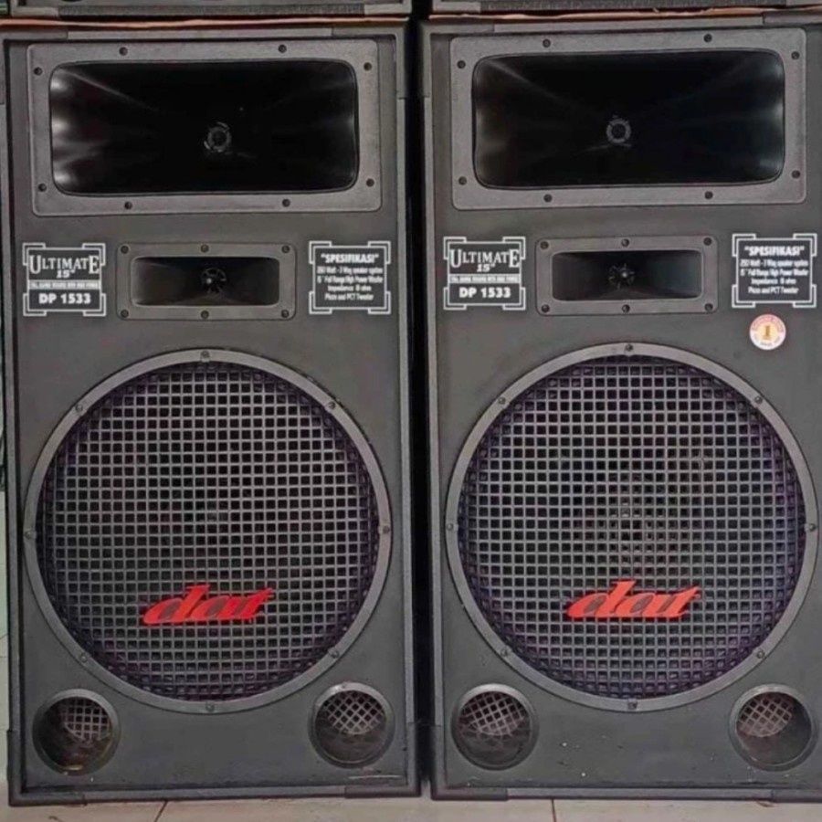 Speaker pasif 15 inch dat ultimate 1533 pasiv sound system