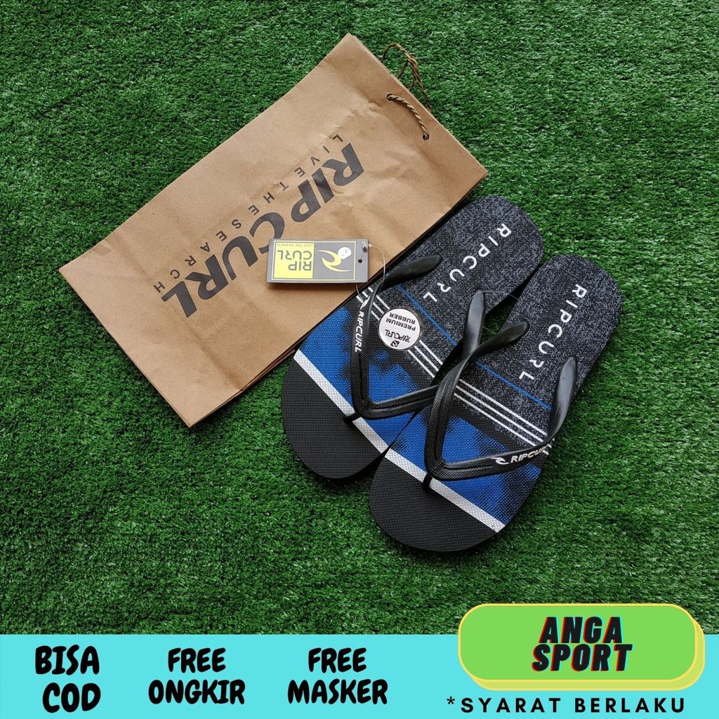 SANDAL JEPIT RIPCURL PRIA / SANDAL SURFING COWOK / SANDAL DISTRO / SANDAL CASUAL / SANDAL PANTAI