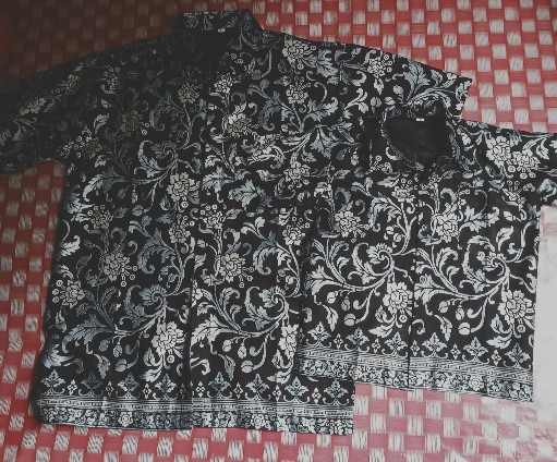 Couple Batik Bakung Mutiara Ar10 Ready Size M-xxxxl, Sedia Anak Cwek Dan Cwok