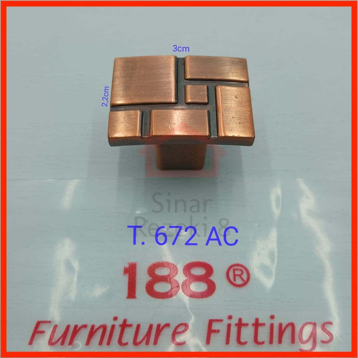 Tarikan 672 AC Antik Handle Laci Kotak Pintu Lemari Bronze Klasik