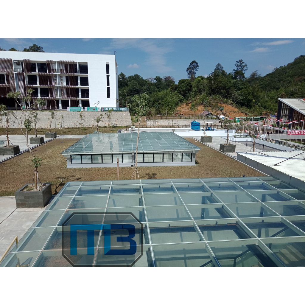 Kaca Kanopi Laminated sunergy