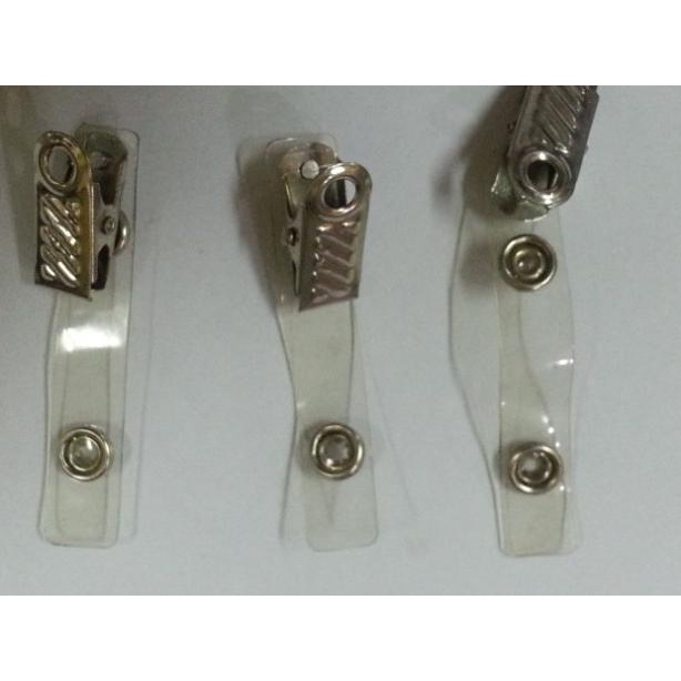 

♕ Jepitan Name tag - Badge Holder 100 Pcs ♂