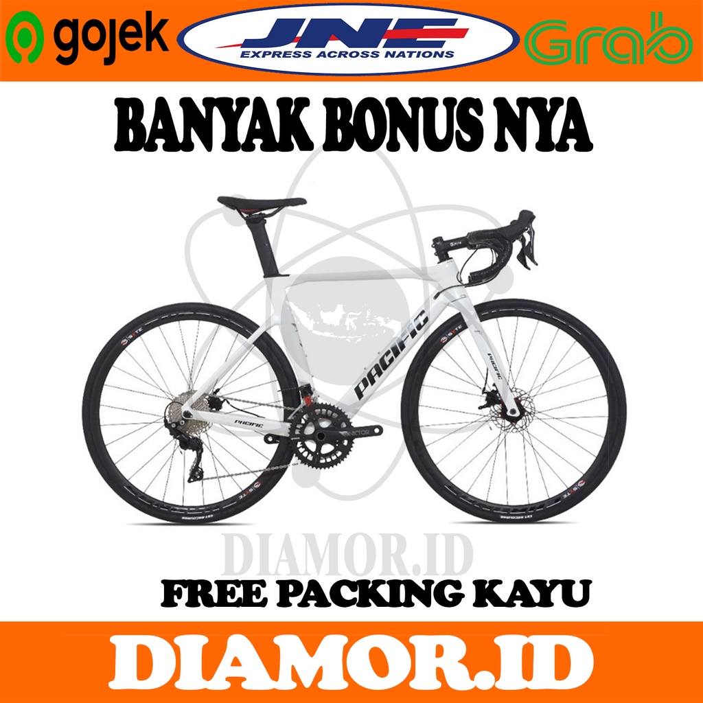 Sepeda balap Roadbike Pacific PRIMUM 5.5 Carbon 22 Speed