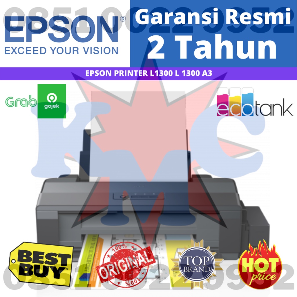 EPSON PRINTER L1300 L 1300 A3