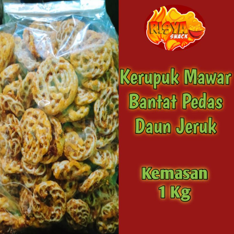 

Kerupuk Mawar Bantat/Kerupuk Bantat 1 Kg