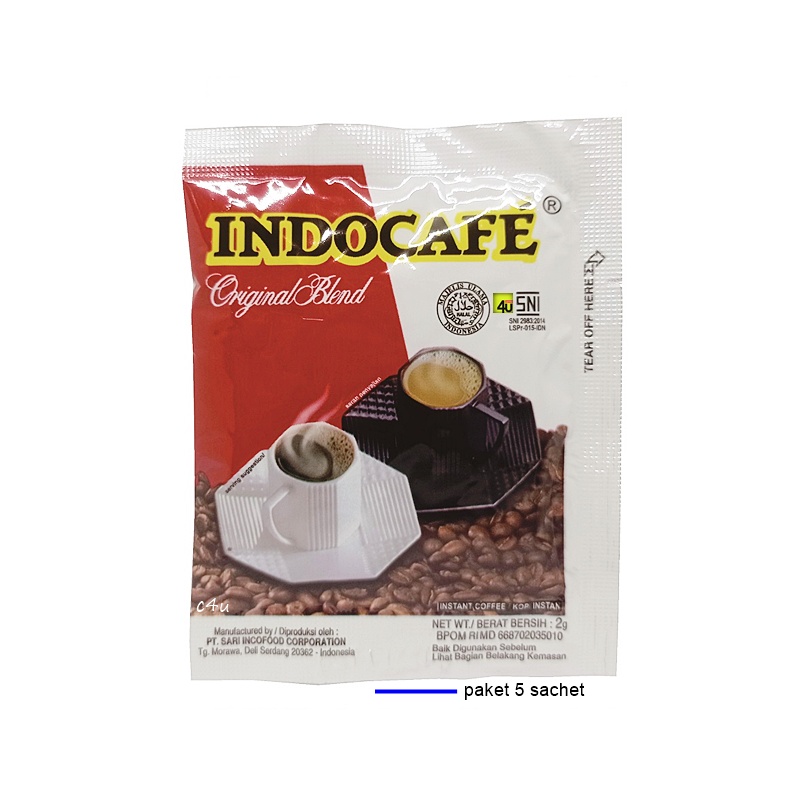 

Indocafe ORIGINAL BLEND - Paket 5 sachet