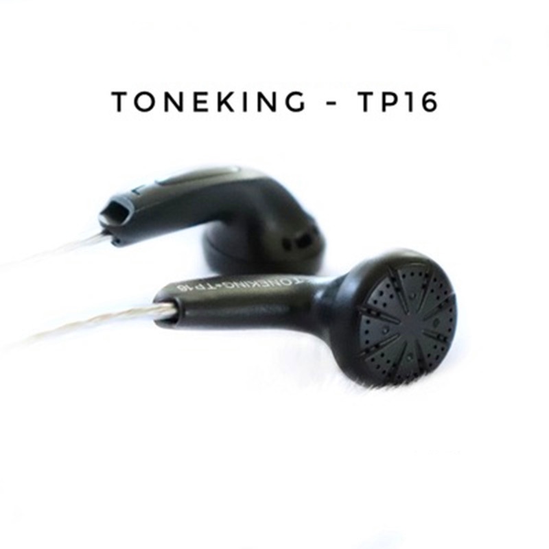 Toneking TP16 Headset In-Ear HIFI Bass Kepala Flat 32ohms 3.5mm PT15 / DT6 / ZST / ST1 / BL1 / V10