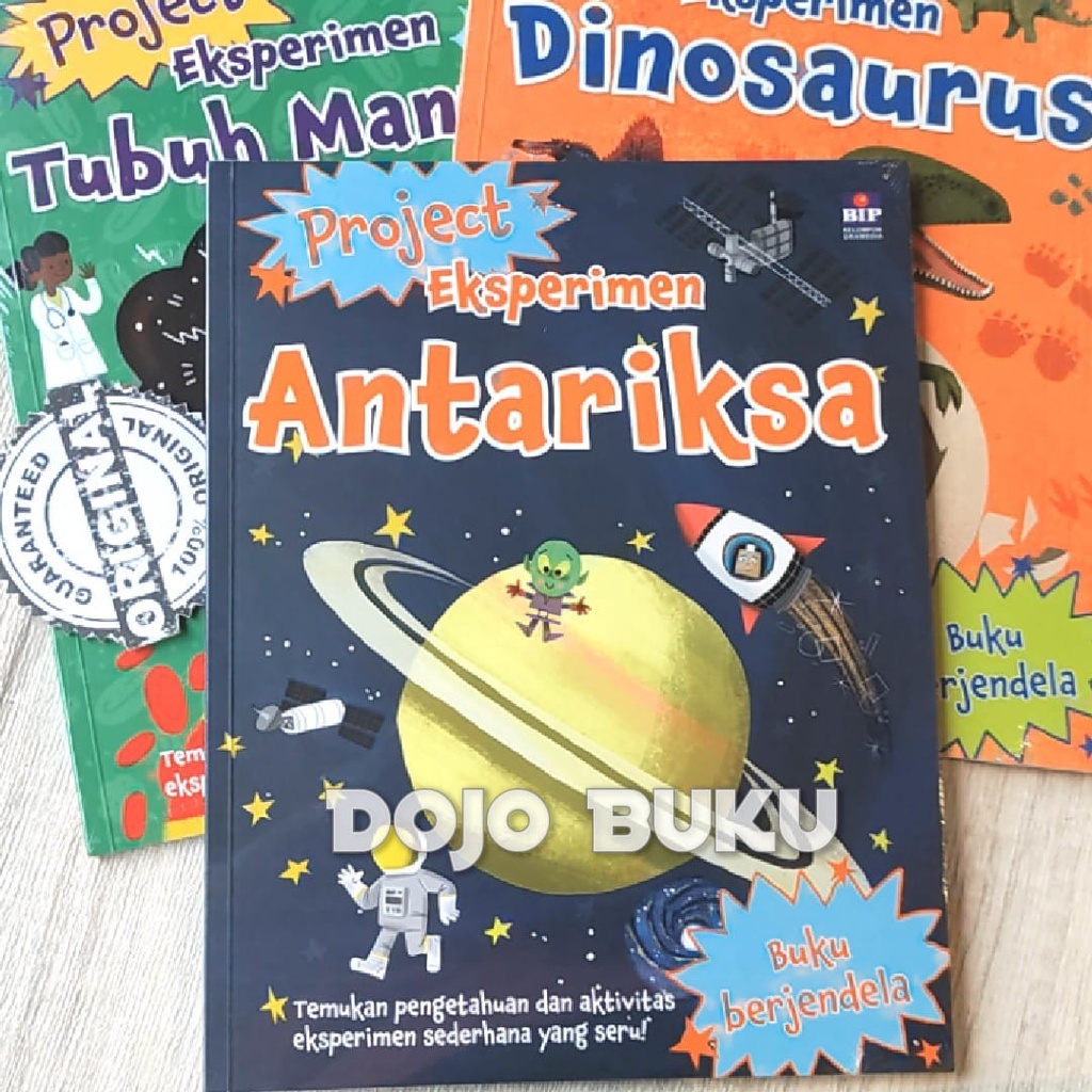 Buku Anak Seri Project Eksperimen Buku Berjendela