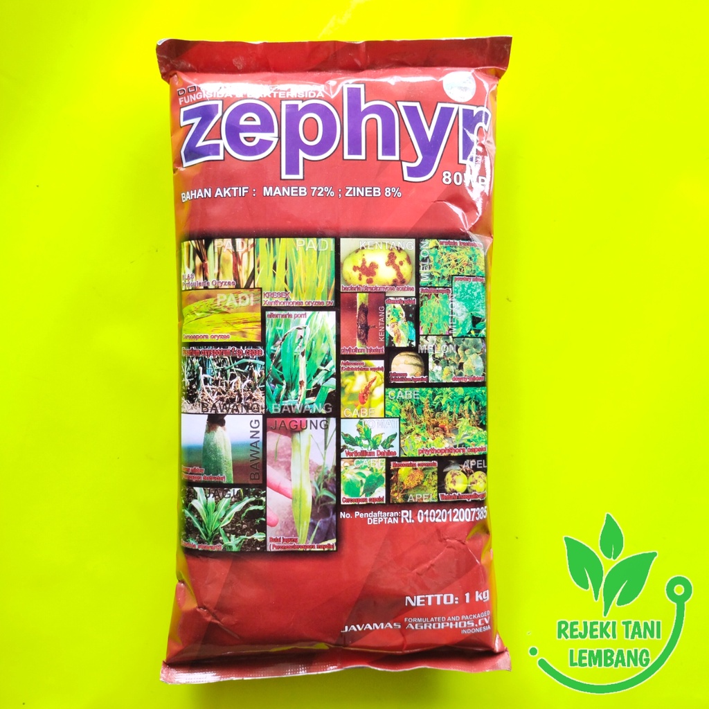 FUNGISIDA & BAKTERISIDA ZEPHYR 80 WP 1 KG MERAH