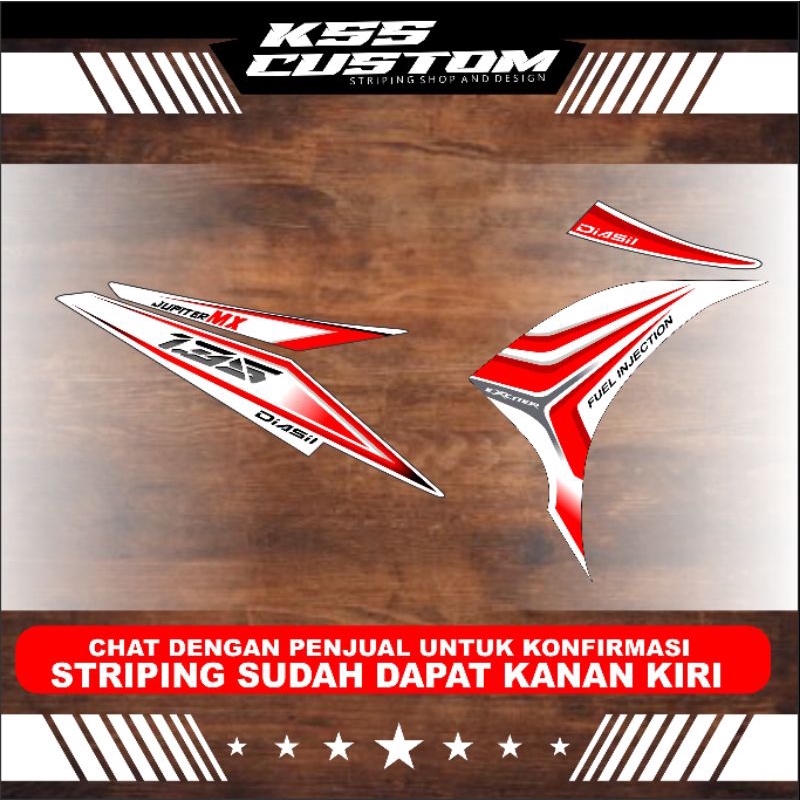 striping jupiter mx 135 exciter - striping jupiter mx 135 rc - striping jupiter mx malaysia - stripi