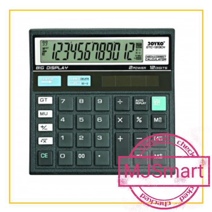 

Hargamiring Calculator atau Kalkulator Joyko DTC-1313CH Mantul