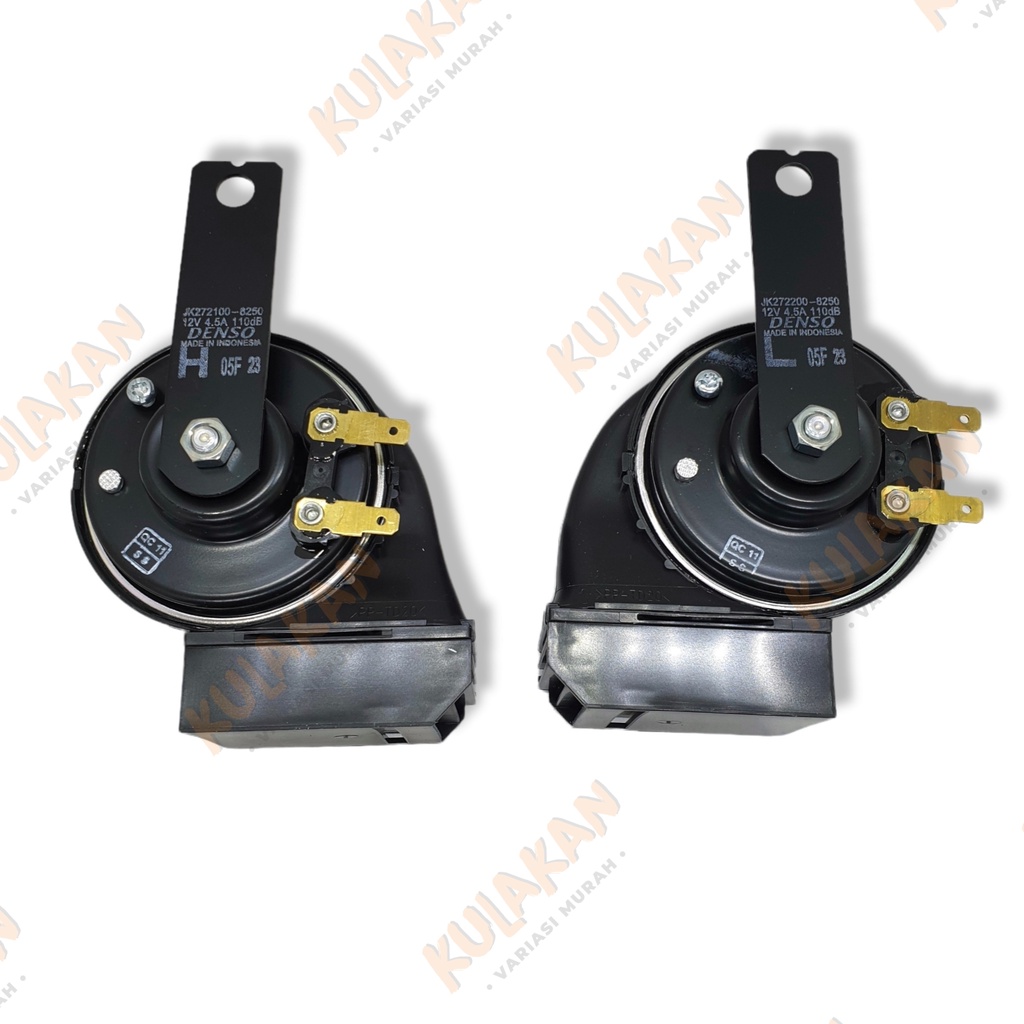 Denso Klakson Keong Kelakson Denso Waterproof Klakson Mobil Motor Tutup Anti Air 12V Original