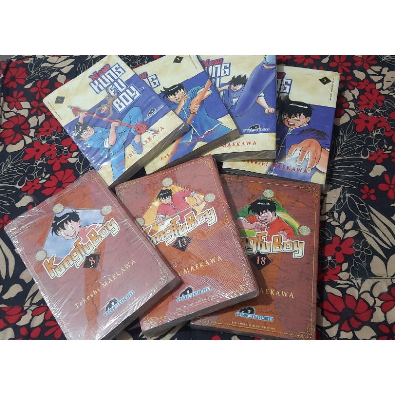 Komik Satuan KungFu Boy / Kung Fu Boy & New KungFu Boy / New Kung Fu Boy Premium by Takeshi Maekawa