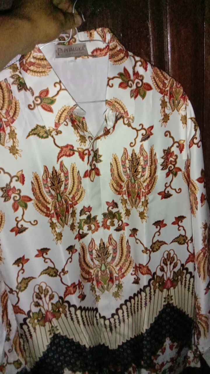 Kemeja Batik Semi Sutra Terbaik | Baju Batik Pria Lengan Panjang