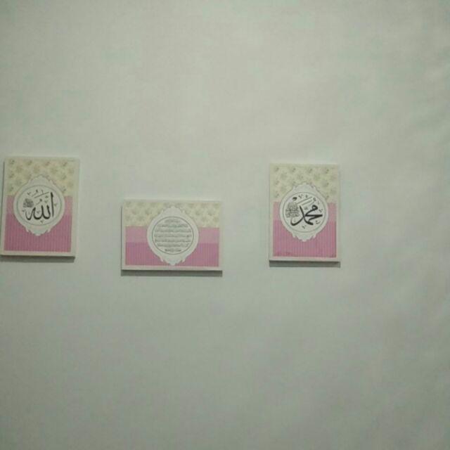 Paket Wall Decor Isi 6