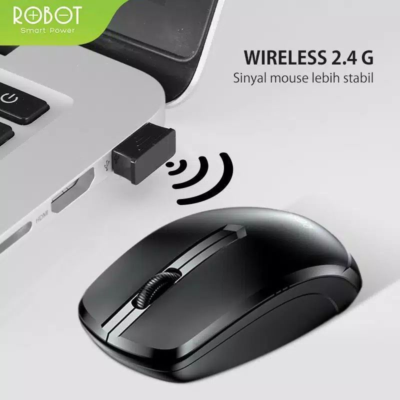 WIRELESS MOUSE M200 ROBOT ORIGINAL