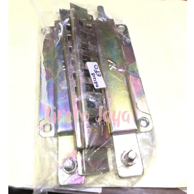 Kunci Pintu Slot Grendel Pen Tangga untuk Rolling Roling Door Pintu Gulung Alumunium Aluminium