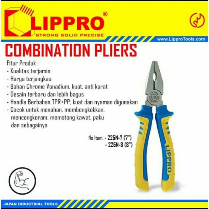 TANG KOMBINASI LIPPRO 7&quot; COMBINATION WRENCH LIPRO 7 INCHI HEAVY DUTY